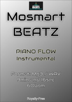 Piano Flow instrumental 60bpm 9min 16sec